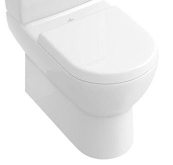 duif Machtigen Talloos Komforts.net - Subway Washdown WC for close-coupled WC-suite 370670 mm  horizontal outlet floor-standing back to wall White Alpin Ceramicplus |  EVASAT
