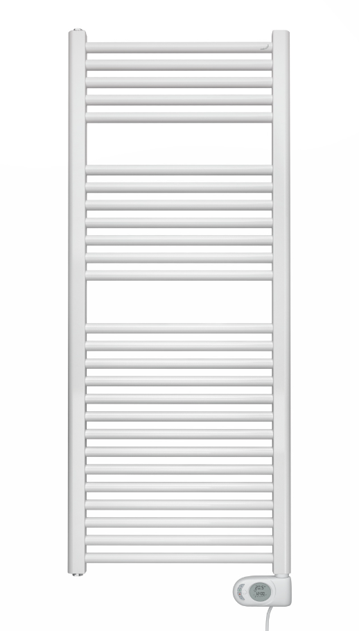 towel rail Primavera Electro, 1120x400 mm, C34 white matt 