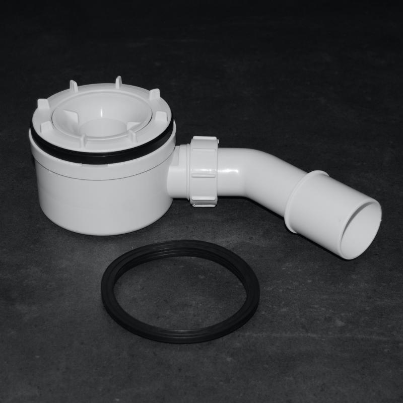 Wirquin Tourbillon Top Access Shower Waste Ø90mm With Compression UK  Adaptor 34060501
