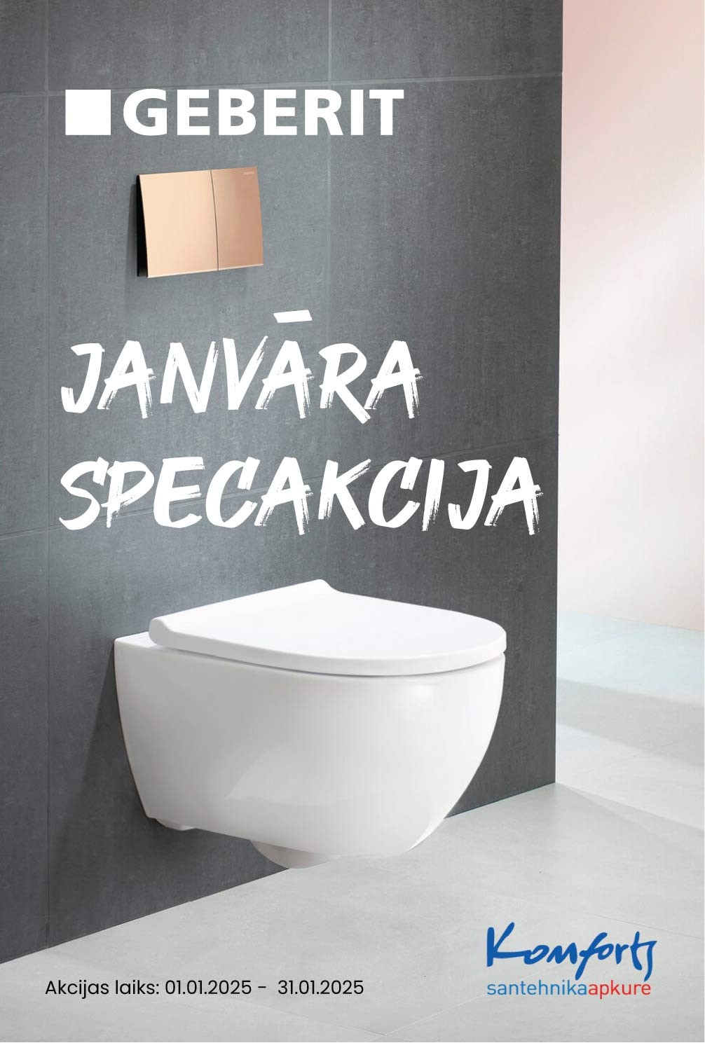 Geberit specakcija 2025