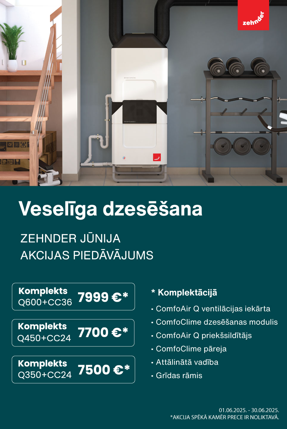 Zehnder jūnijs 2025