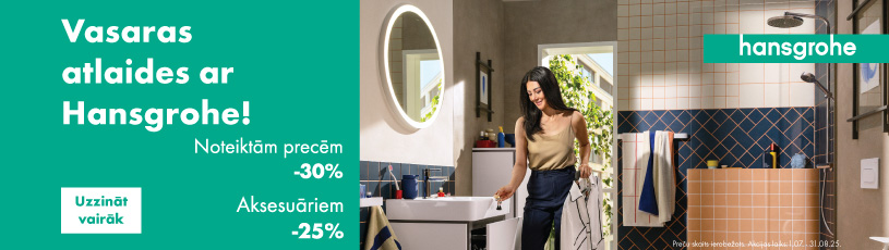 Hansgrohe Jūlijs-augusts 2025